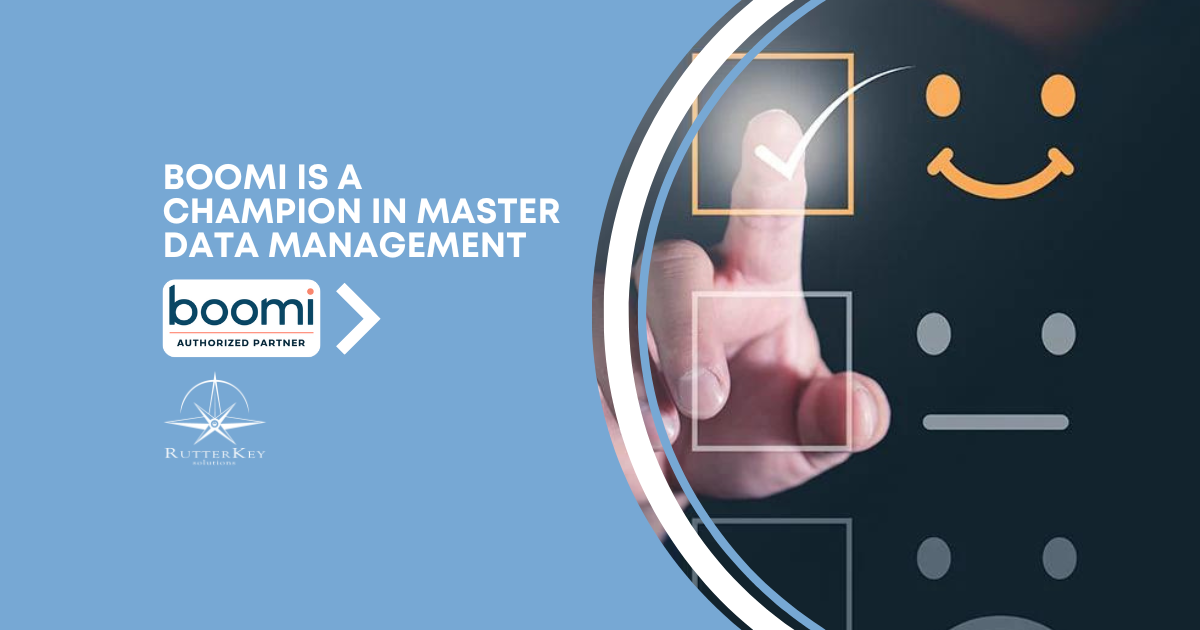 Boomi is a Champion in Master Data Management