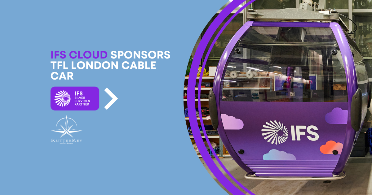 IFS Cloud Sponsored London Cable Car