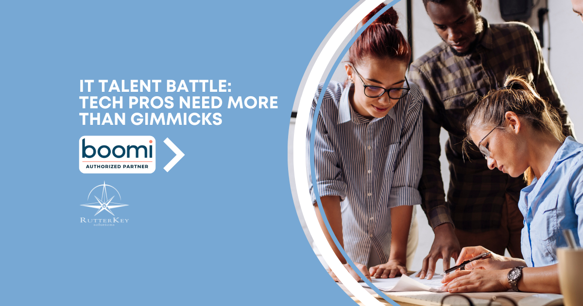 The IT Talent Battle Tech Pros Need More Than Gimmicks