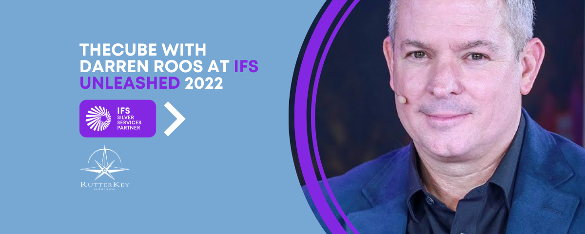 Darren Roos IFS CEO theCUBE Interview at IFS Unleashed 2022