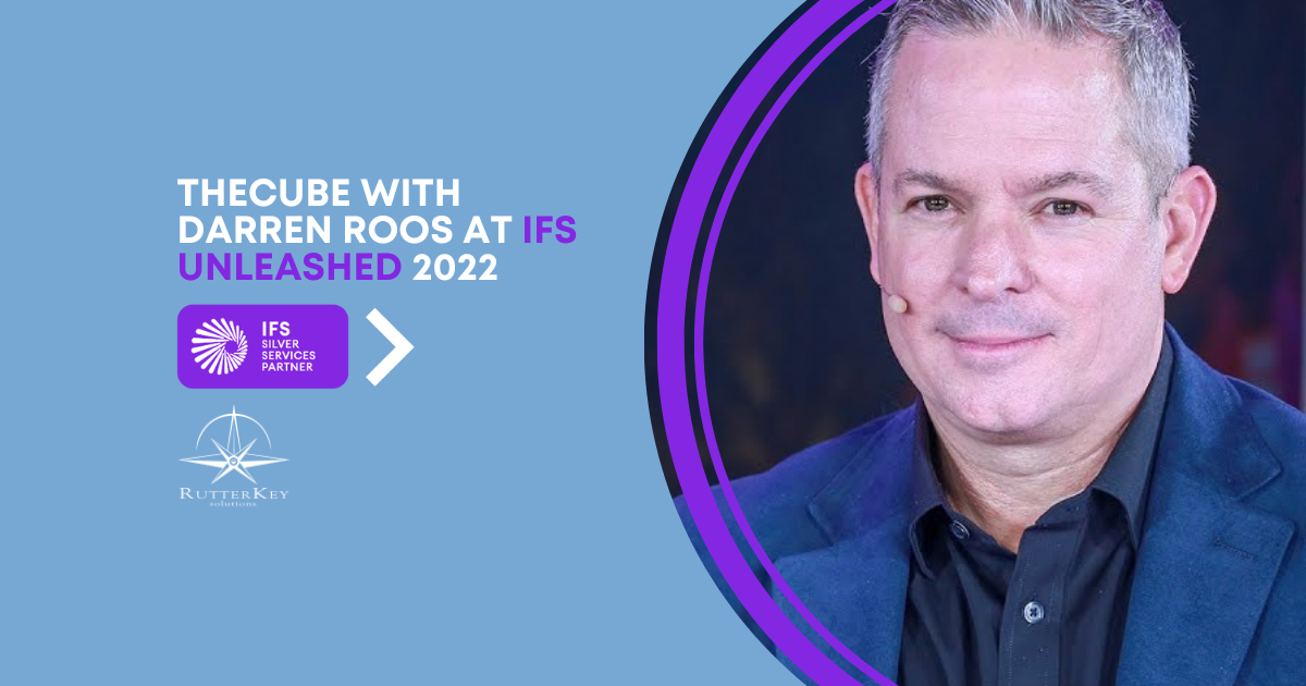 Darren Roos IFS CEO theCUBE Interview at IFS Unleashed 2022