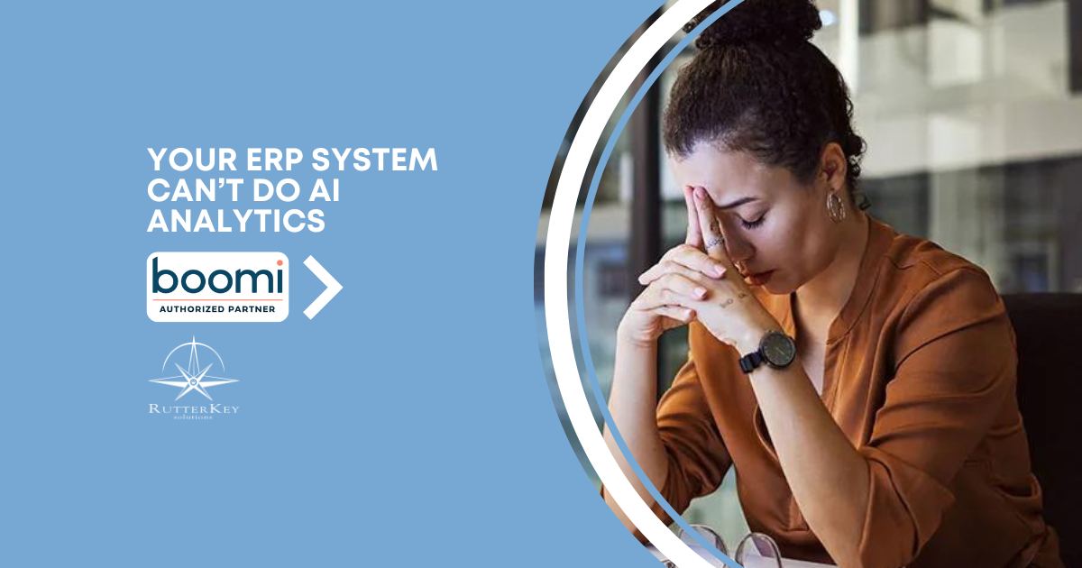 Your ERP System Can’t Do AI Analytics