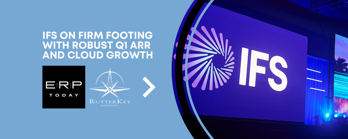 IFS On Firm Footing with Robust Q1 ARR and Cloud Growth