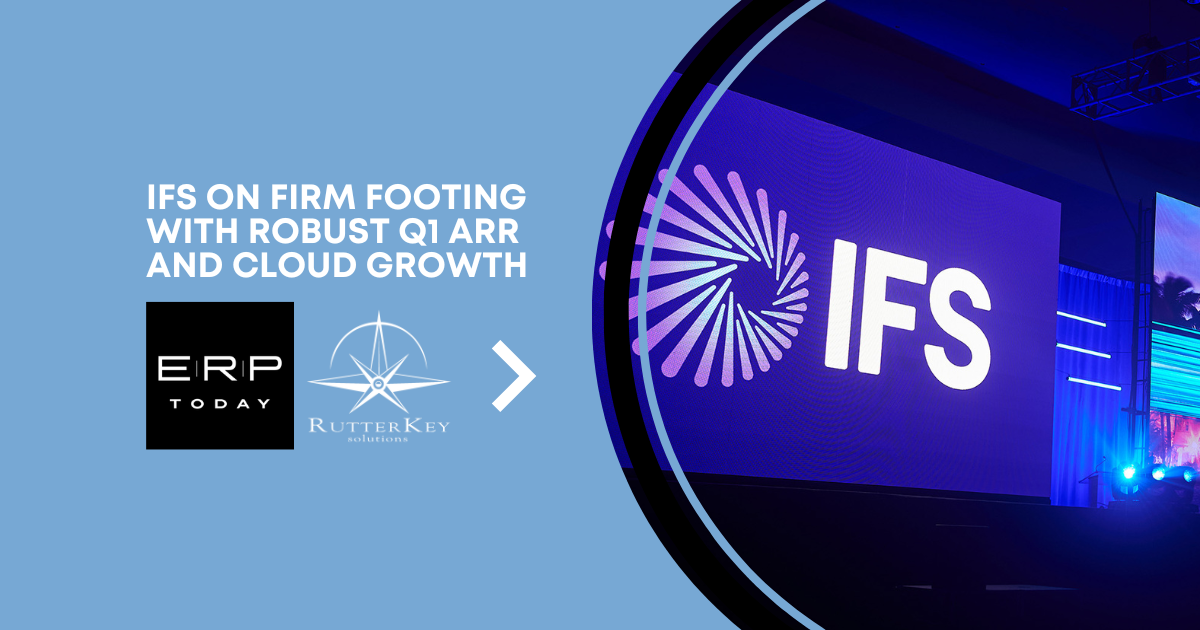 IFS On Firm Footing with Robust Q1 ARR and Cloud Growth